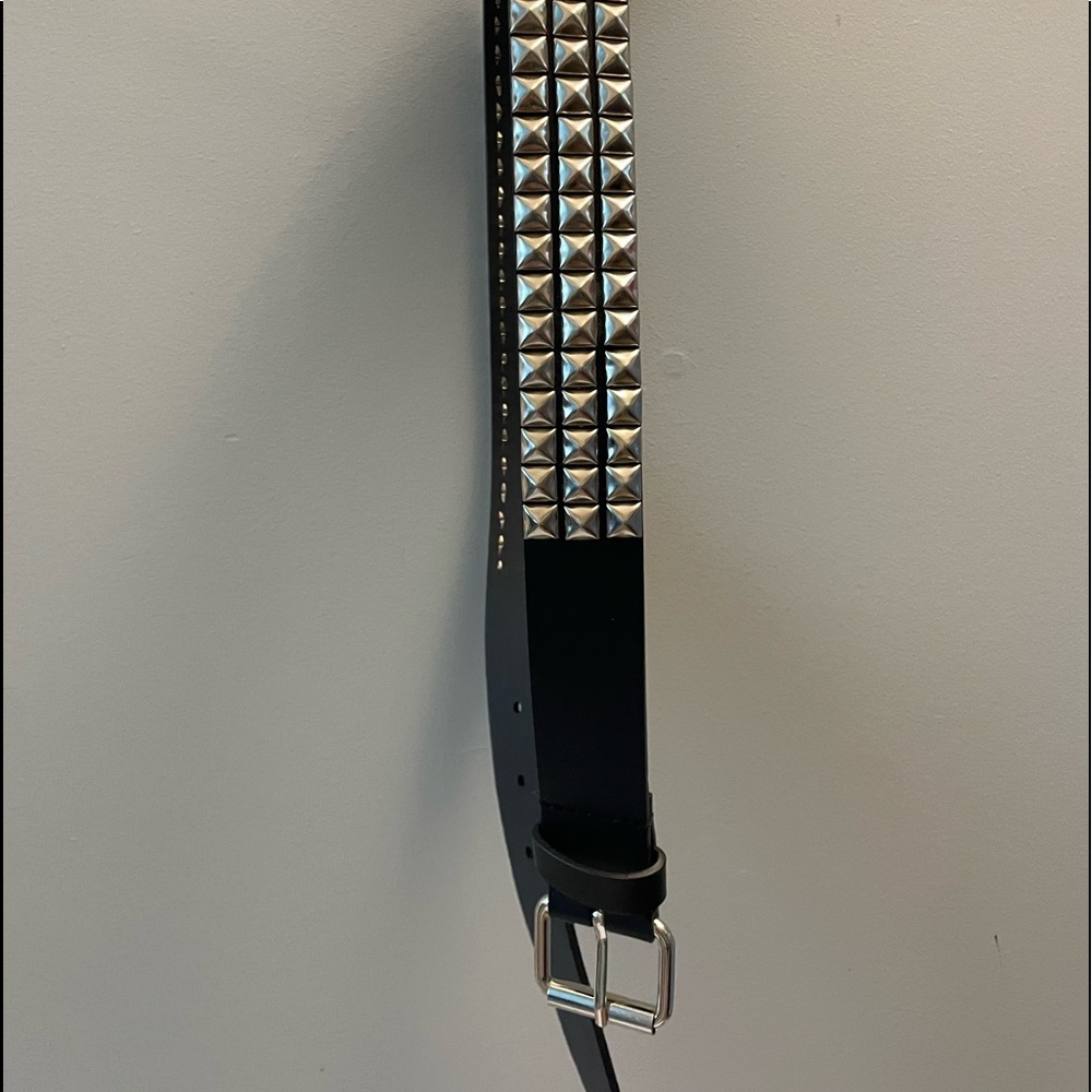 black rhinestone belt